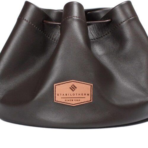 Stabilotherm Kaffeepfannenetui aus Leder, schwarz