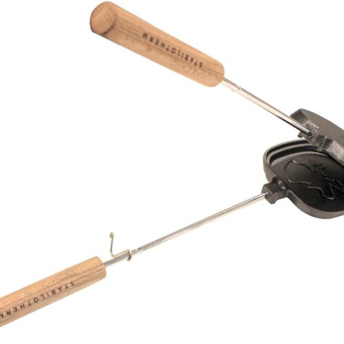 Stabilotherm Sandwich-Eisen mit Elchmotiv, Holzgriff