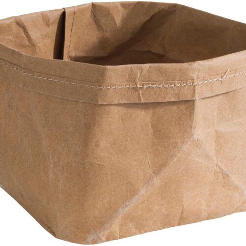 APS Brotkorb/-tasche aus Naturfaser, 12x11,5cm, beige