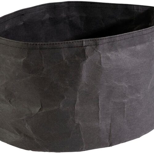 APS Brotkorb/-tasche aus Naturfaser, 30x20cm, schwarz