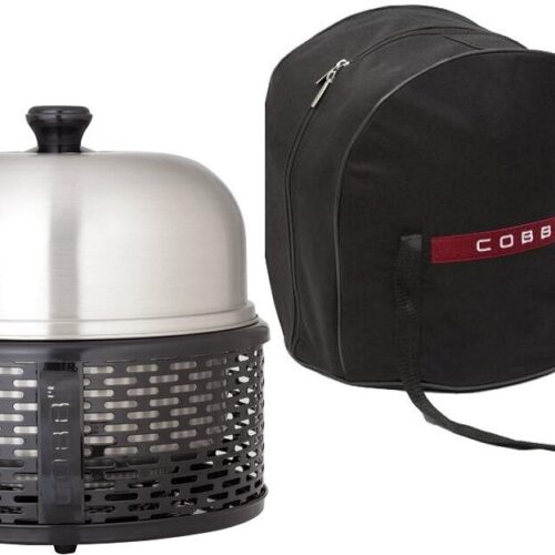 Cobb Pro Black Holzkohlegrill inkl. Grillplatte/Tasche - Camping Wagner Edition