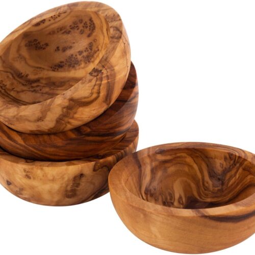 APS Schale, Olivenholz, 4er Set