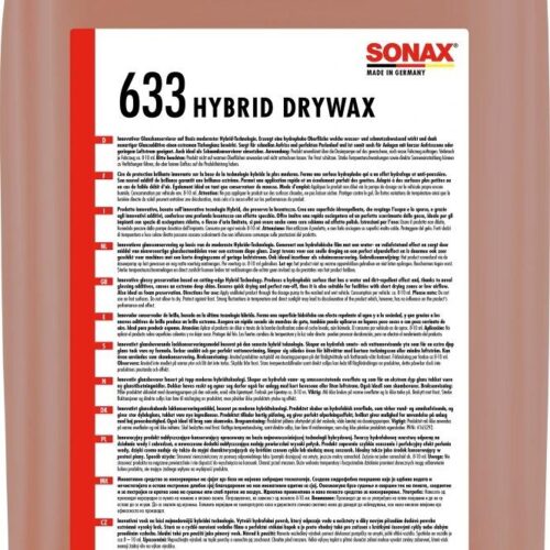 Sonax Hybrid DryWax, 25l