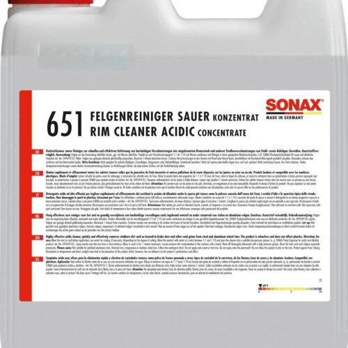 Sonax FelgenReiniger sauer Konzentrat, 10l