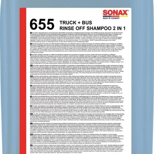 Sonax Truck und Bus Rinse off Shampoo 2 in 1, 25l