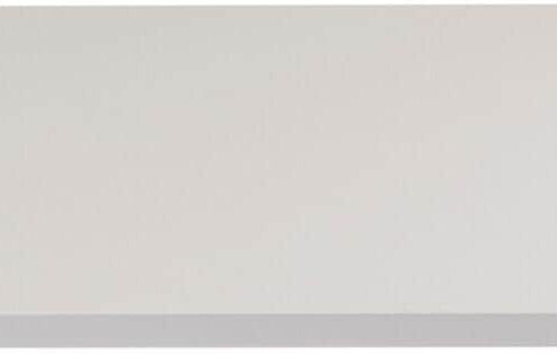 Viertec Leichtbau Tischplatte, Weiß Hochglanz, 95x75x2,8cm