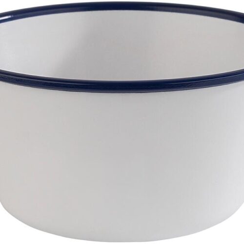 APS Enamel Look Schale, 300ml, mit Griff