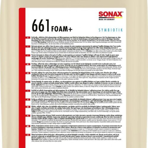 Sonax Foam + Symbiotik, 25l