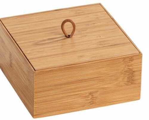 Wenko Terra Box, Bambus, M mit Deckel