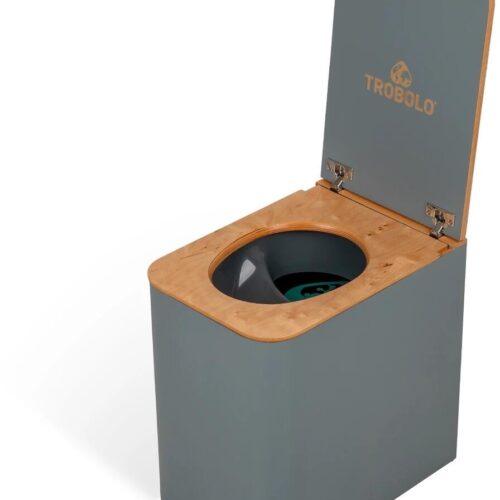 TROBOLO SilvaBlœm Trenntoilette, Grau
