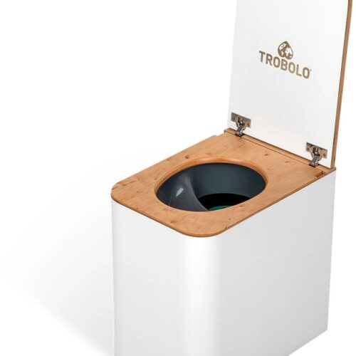 TROBOLO SilvaBlœm Trenntoilette, Weiß