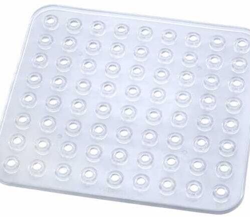 Wenko Kristall Spülbeckeneinlage, eckig, transparent