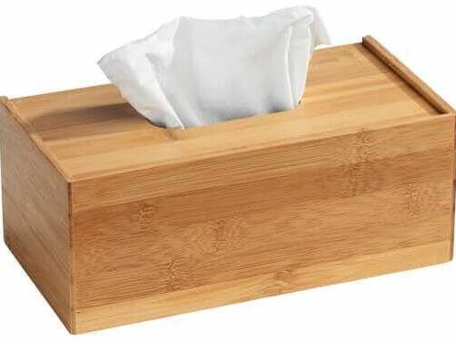 Wenko Terra Kosmetiktuch-Box, Bambus