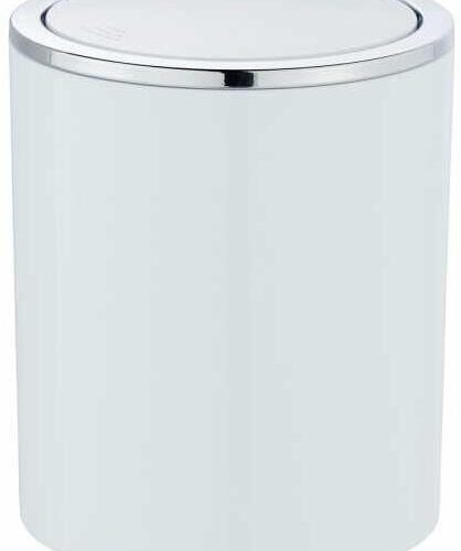 Wenko Inca Schwingdeckeleimer 2L, weiß
