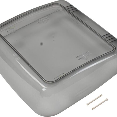 Glas komplett mit Scharnierstiften - Dometic Seitz Ersatzteil Nr. BG 4387 - für Micro Heki