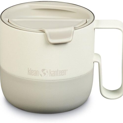 Klean Kanteen Thermobecher Rise Mug, mit Flip Lid Deckel, 355ml, tofu