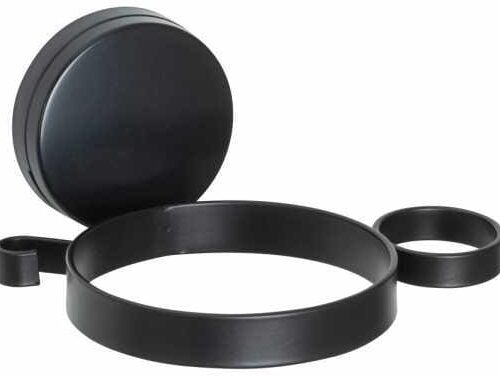 Wenko Static-Loc® Plus Pavia Föhnhalter, schwarz