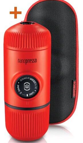 Wacaco Nanopresso Elements Espressomaschine, lava rot