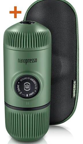 Wacaco Nanopresso Elements Espressomaschine, moss grün