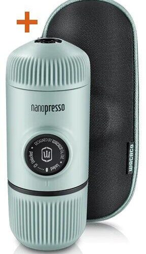 Wacaco Nanopresso Elements Espressomaschine, arctic blau