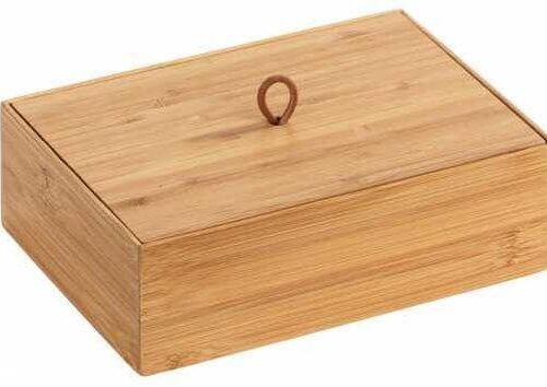 Wenko Terra Box, Bambus, L mit Deckel