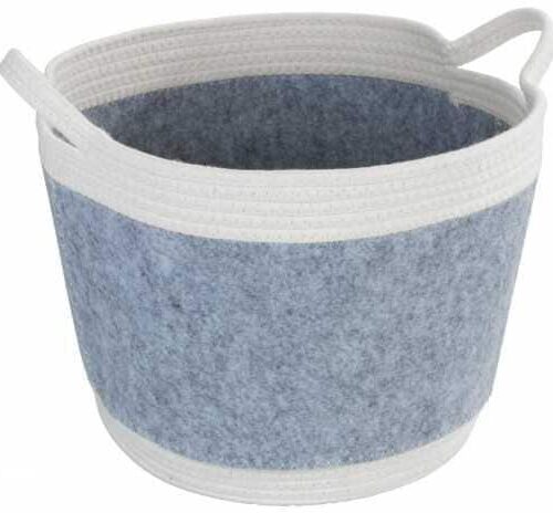 Wenko Bea Filzkorb, hellgrau, L
