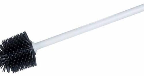 Wenko Silikon WC-Bürste mit antibakteriellem Stiel