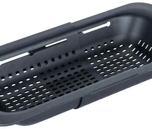 Wenko Sivo Spülbeckensieb, 50cm, schwarz