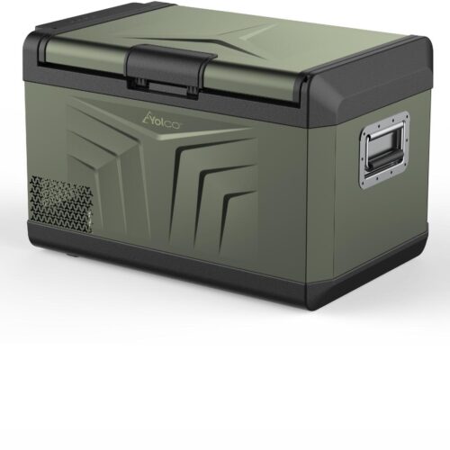 Yolco GCX47 Kompressor-Kühlbox, 12/24/230V, 47L, grün