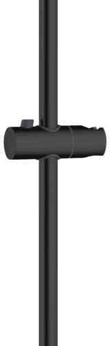 Wenko Duschstange, schwarz