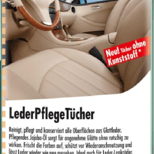 Sonax Leder Pflegetücher, 25 Stück