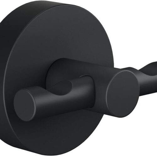 tesa Moon Garderobenhaken, schwarz