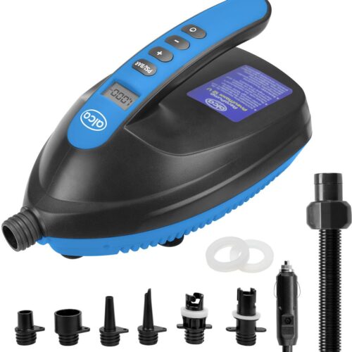 Alca AeroPressor NonStop Elektrische Luftpumpe, 12V, schwarz/blau