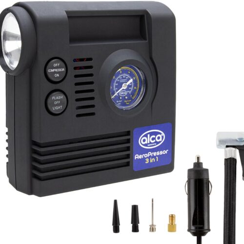 Alca AeroPressor 3in1 Auto-Kompressor 12V, schwarz