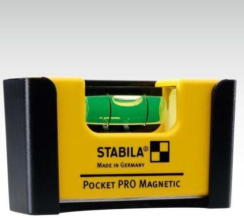 Stabila Magnetic Pro Wasserwaage, 2x4x6,8cm