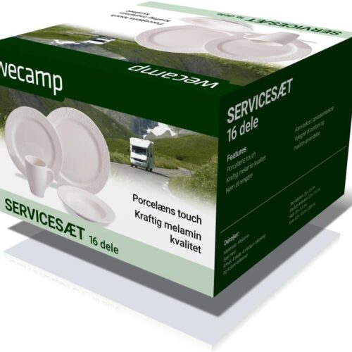 Wecamp Geschirrset, 16-teilig