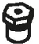 Düse - Dometic Ersatzteil-Nr. 407148062 - für Kocher, 0,5mm