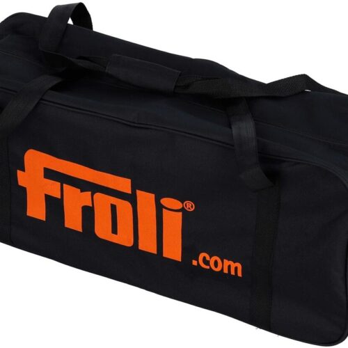 Froli Freizeittasche, 65x20x26cm, orange/schwarz