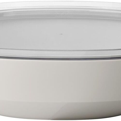 Mepal Silueta Schale, mit Deckel, 4000ml, nordic white