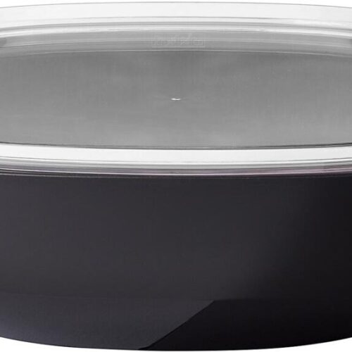 Mepal Silueta Schale, mit Deckel, 4000ml, nordic black