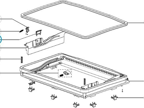 Sperrklinke - Dometic Ersatzteil Nr. 4460000036 - für MIDI-HEKI Style