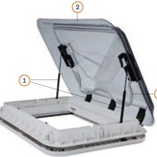 Ersatzhaube für Quipon Sky Dachhaube, 700x500mm