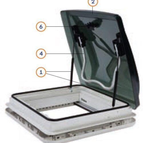 Ersatzhaube für Quipon Sky Dachhaube, 40x40cm