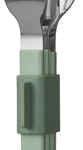 Mepal Silueta Besteckset, 3-teilig, nordic sage