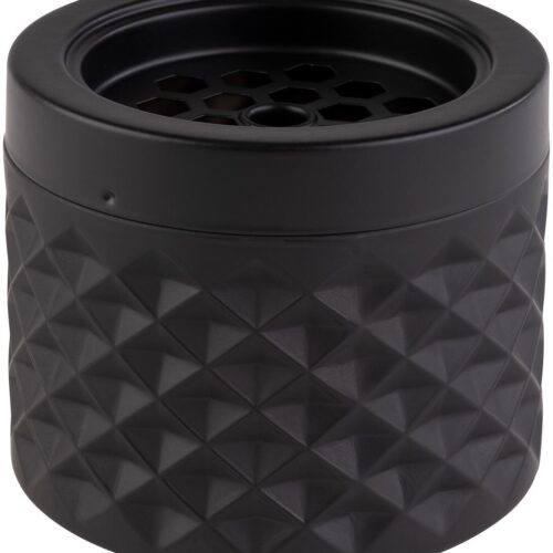 APS Windaschenbecher, Facettendesign, schwarz