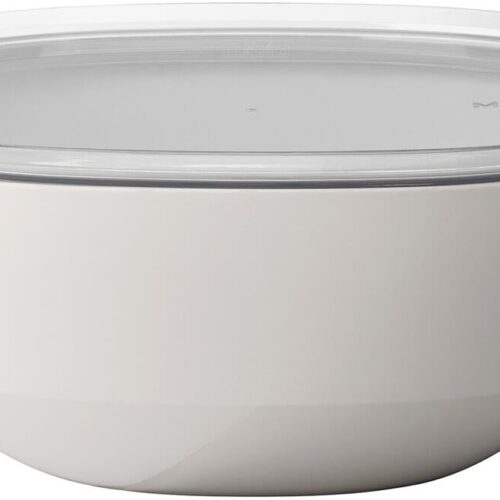 Mepal Silueta Schale, mit Deckel, 5000ml, nordic white