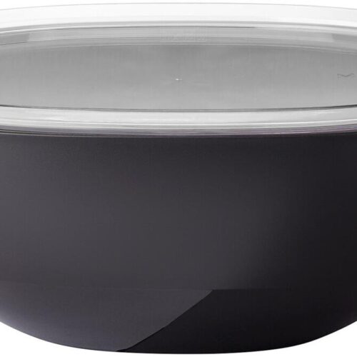 Mepal Silueta Schale, mit Deckel, 5000ml, nordic black
