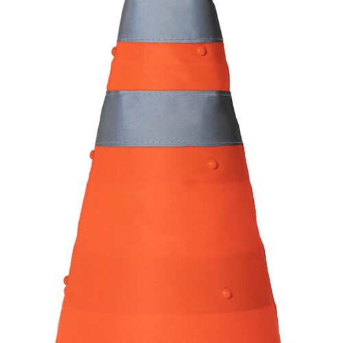 Alca Faltbarer Sicherheitskegel, 25x25x40cm, orange