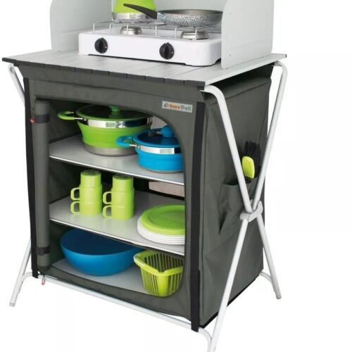 EuroTrail Chur Küchenschrank, grau