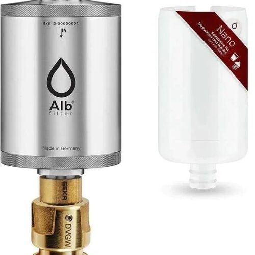 Alb Filter MOBIL Nano Trinkwasserfilter mit GEKA Anschluss, edelstahl natur